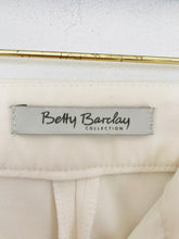 Load image into Gallery viewer, Betty Barclay Women's Smart Chinos Trousers | UK22 | White