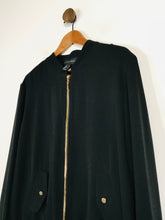 Load image into Gallery viewer, Frank Lyman Women's Lightweight Bomber Jacket | UK18 | Black