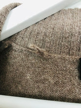 Load image into Gallery viewer, Lord & Taylor Women's Cashmere Sleeveless Cardigan Vest | XL UK14-16 | Brown