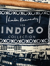 Load image into Gallery viewer, M&S Women's Boho Lulu Kennedy Indigo Blazer Jacket | UK18 | Multicoloured