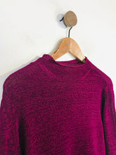 Load image into Gallery viewer, Karen Millen Women's Knit Sheer T-Shirt | M UK10-12 | Purple