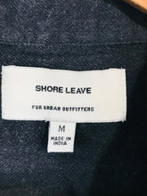 Load image into Gallery viewer, Urban Outfitters Men's Cotton Shore Leave Button-Up Shirt | M | Grey