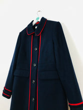 Load image into Gallery viewer, Boden Women’s Wool Pea Coat | UK12 | Blue
