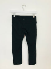 Load image into Gallery viewer, Lululemon Women’s Low Rise Cropped Gym Yoga Leggings | 4 XS UK8 | Black