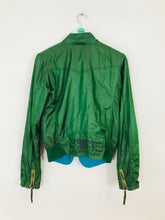 Load image into Gallery viewer, Diesel Women’s Bomber Harrington Jacket | L | Green
