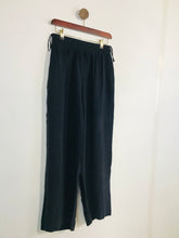 Load image into Gallery viewer, Silk Club Women's Silk Casual Trousers | M UK10-12 | Blue
