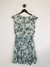 Load image into Gallery viewer, Patrizia Pepe Women's Floral Ruched A-Line Dress | EU42 UK14 | Blue