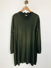 Load image into Gallery viewer, COS Women's Wool Jumper Shift Dress | L UK14 | Green