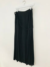 Load image into Gallery viewer, Caitlin Price Label/Mix Women’s Pleated Maxi Skirt | UK14 | Black