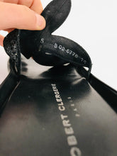 Load image into Gallery viewer, Robert Clergerie Women’s Star Strap Sandals Sliders | UK5 | Black