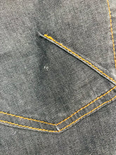 Load image into Gallery viewer, Galliano Womens Ittierre Low Rise Straight Leg Jeans | UK10 | Dark Blue