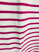 Load image into Gallery viewer, Joules Women’s Stripe 3/4 Length Sleeve Tshirt | UK10 | Pink