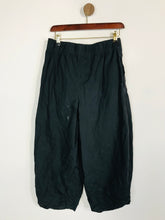 Load image into Gallery viewer, Cos Women's Crop Wide Leg Casual Trousers | EU36 UK8 | Blue