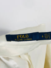 Load image into Gallery viewer, Polo Ralph Lauren Women's High Waist Wide Leg Smart Trousers | US6 UK10 | White