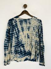 Load image into Gallery viewer, Zadig & Voltaire Women's Long Sleeve Tie Dye T-Shirt | XS UK6-8 | Blue