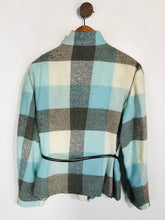 Load image into Gallery viewer, Hauber Women's Wool Colour Block Overcoat Coat | UK16 | Multicoloured