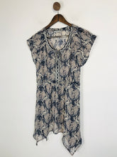 Load image into Gallery viewer, Rocha John Rocha Women's Floral Sheer Blouse | UK14 | Multicoloured