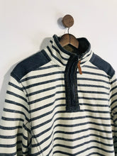 Load image into Gallery viewer, Fat Face Men's Striped Sweatshirt | L | White