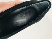 Load image into Gallery viewer, COS Women's Suede Heels | EU38 UK5 | Black