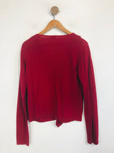 Load image into Gallery viewer, InWear Women's Cotton Ruffle Cardigan | L UK14 | Red