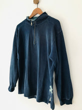 Load image into Gallery viewer, White Stuff Women's 1/4 Zip Ski Hoodie Sweatshirt | M UK12 | Blue