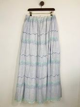 Load image into Gallery viewer, Thierry Colson Women's Striped Gathered Maxi Skirt | L UK14 | Multicoloured