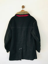 Load image into Gallery viewer, Armani Jeans Men’s Fur Lined Shearling Coat Jacket | 50 M | Black