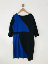 Load image into Gallery viewer, Studio 8 Women's Colour Block Shift Dress NWT | UK22 | Black