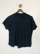 Load image into Gallery viewer, Mango Women's Sheer Blouse | S UK8 | Blue