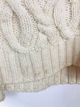 Load image into Gallery viewer, Arancraft Men's Merino Zip Cardigan | M | White