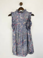 Load image into Gallery viewer, Isabel Marant Women's Ruffle Sleeveless Blouse | 3 | Multicoloured