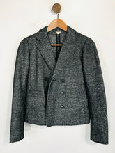 Load image into Gallery viewer, J. Crew Women's Cotton Wool Blazer Jacket | UK6 | Grey
