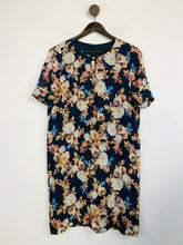 Load image into Gallery viewer, J.Crew Women's Silk Floral Shift Dress | US2 UK6 | Multicoloured