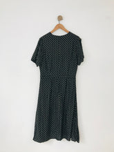Load image into Gallery viewer, Sosandar Women’s Star Print Midi Dress | UK14 | Black