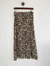 Load image into Gallery viewer, Urban Outfitters Women's Leopard Print Midi Skirt | S UK8 | Brown