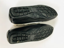 Load image into Gallery viewer, HB Espana Women's Leather Zebra Print Bow Moccasins | 37.5 UK5 | Black