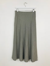 Load image into Gallery viewer, Zara Womens A-line Maxi Skirt | UK 8 | Black and white