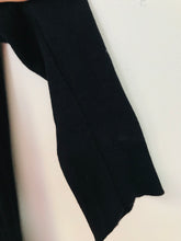 Load image into Gallery viewer, Zara Women's High Neck Rib Jumper | M UK10-12 | Black