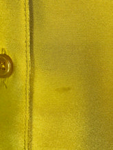 Load image into Gallery viewer, Planet Women's Button-Up Shirt | UK12 | Yellow