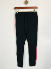 Load image into Gallery viewer, Zara Women's Striped Slim Casual Trousers | M UK10-12 | Black