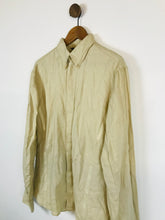 Load image into Gallery viewer, GF Ferre Men's Long Sleeve Button-Up Shirt | L/XL | Beige
