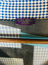 Load image into Gallery viewer, Onjenu Women's Polka Dot Striped Wrap Dress | UK14 | Multicoloured