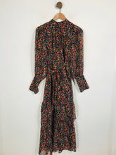 Load image into Gallery viewer, Topshop Women's Floral High Neck Maxi Dress | UK8 | Multicoloured