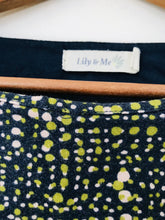 Load image into Gallery viewer, Lily & Me Women's Dot Patterned Jersey Shift Dress | UK14 | Multicolour