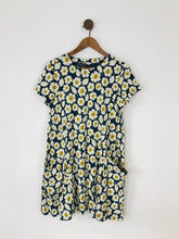 Load image into Gallery viewer, Seasalt Cornwall Women’s Floral Oversize Shift Dress | UK12 | Blue