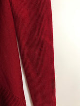 Load image into Gallery viewer, Karen Millen Women’s Wrap Wool Knit Cardigan | 2 UK10 | Red