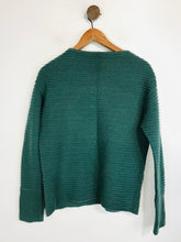 Load image into Gallery viewer, Jigsaw Women's Wool Ribbed Jumper | S UK8 | Green
