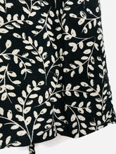 Load image into Gallery viewer, Seasalt Cornwall Women's Cotton Floral A-Line Dress | UK12 | Black