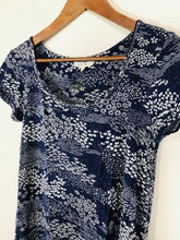 Load image into Gallery viewer, White Stuff Women's Floral T-Shirt | UK8 | Blue