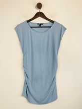 Load image into Gallery viewer, Isabella Oliver Women's Ruched T-Shirt | 2 | Blue